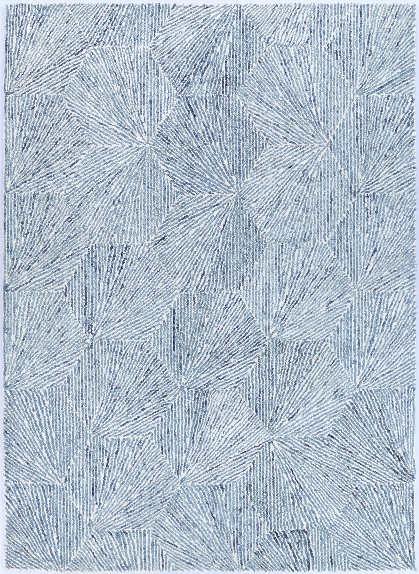 Astrid Hexagon Blue Rug Astrid-ASTRID01.