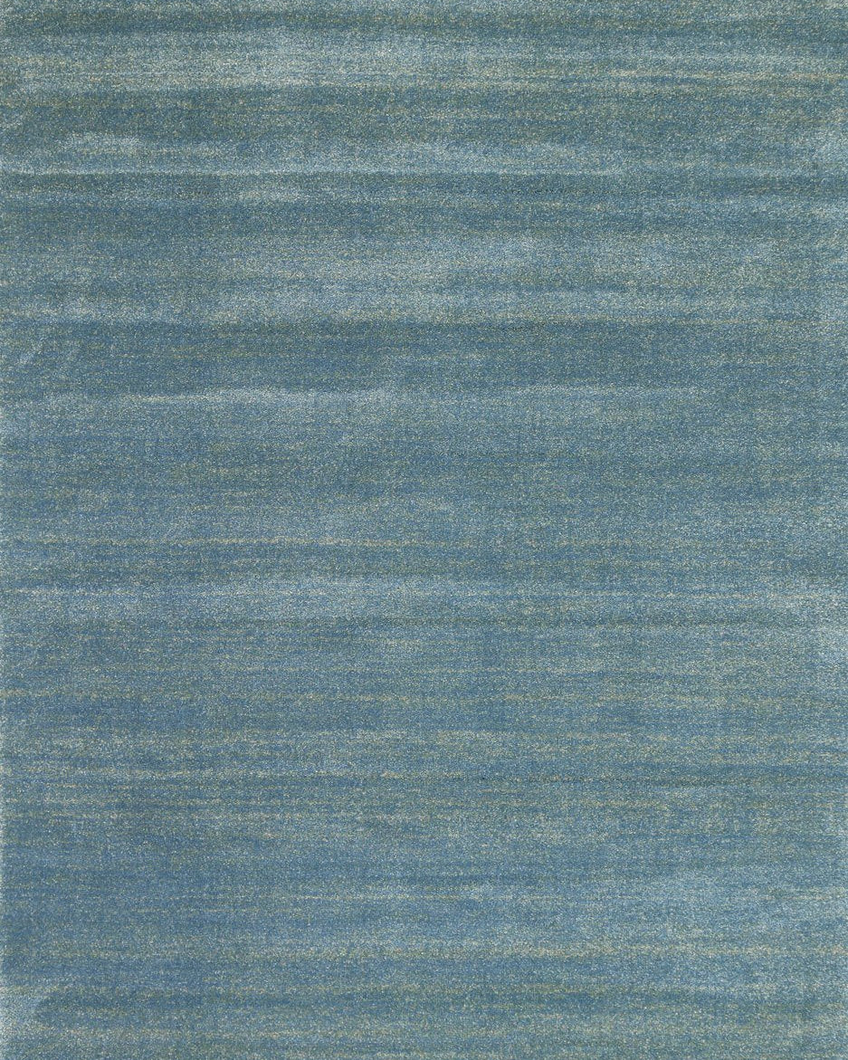 Parma Teal Blue Contemporary Rug