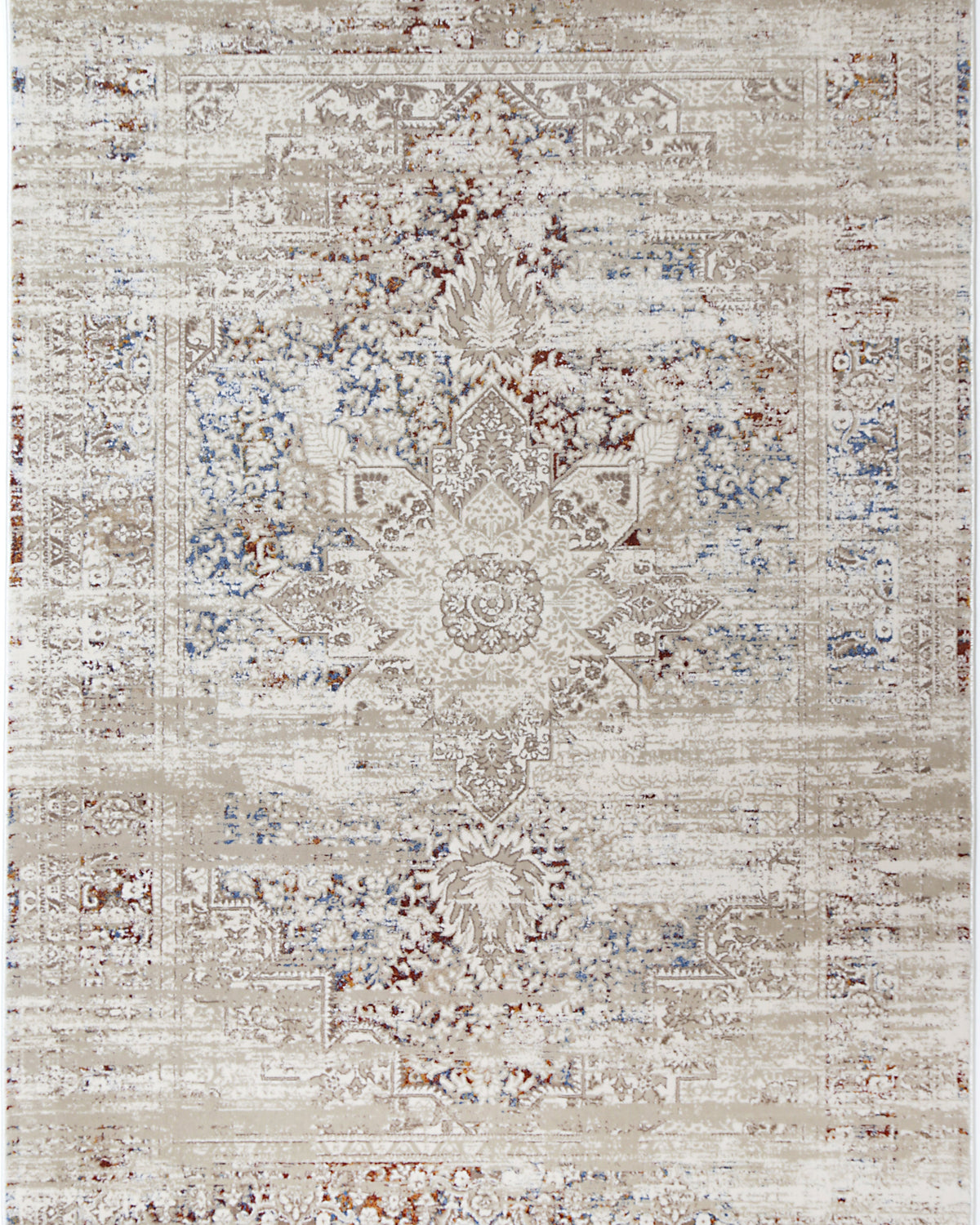 BOHEMIAN PARADISE BOHEM6 BEIGE MULTI - 06BMUL - Beige bohemian rug from Vogue Rugs Australia