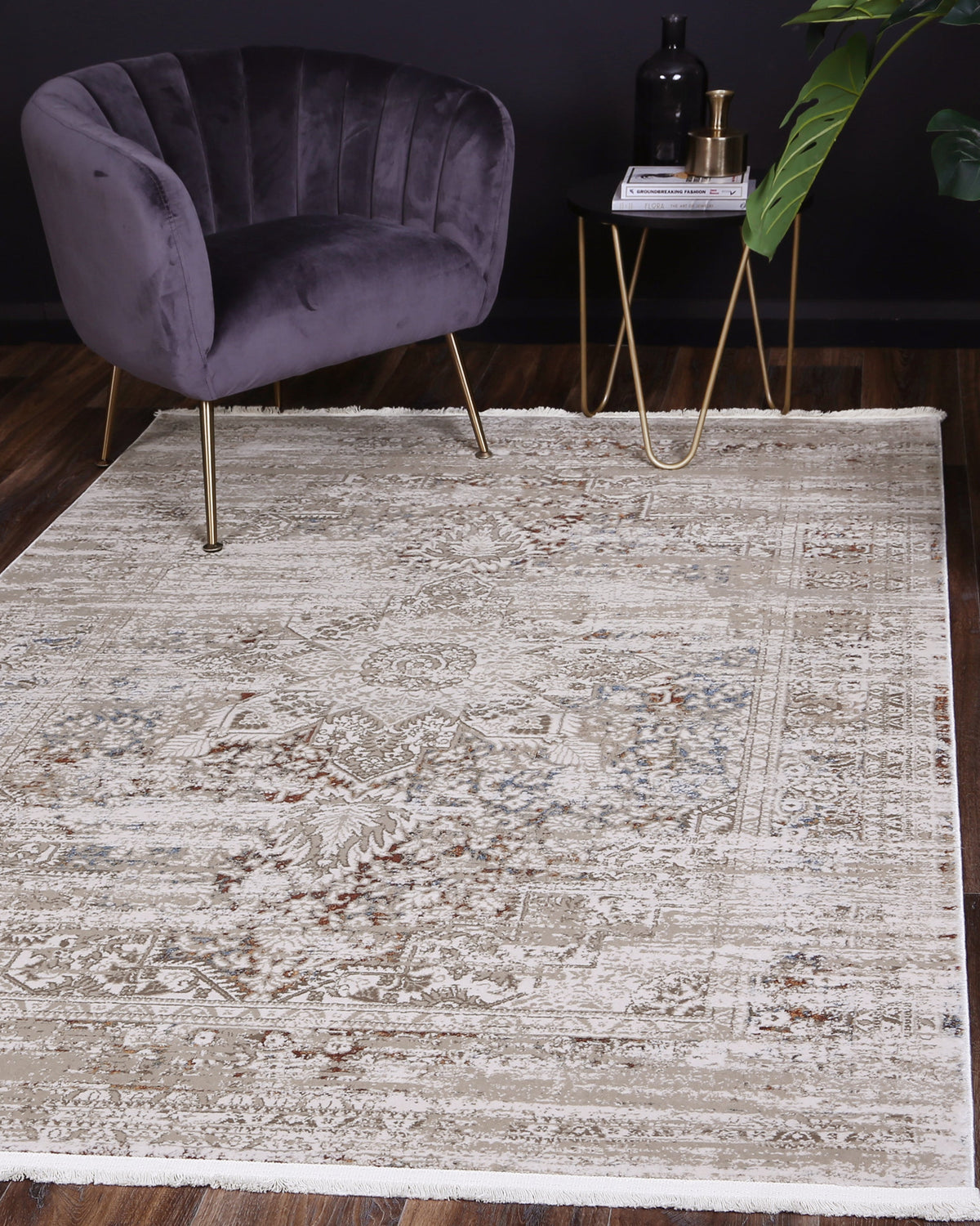 BOHEMIAN PARADISE BOHEM6 BEIGE MULTI - 06BMUL - Beige bohemian rug from Vogue Rugs Australia