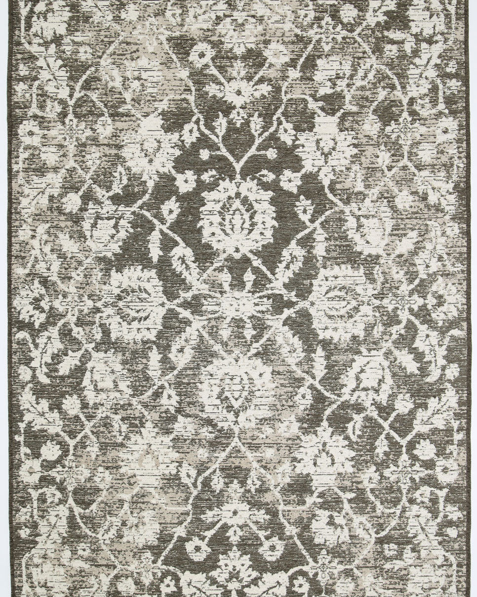 Rustic Vintage Classic, Amazing 2 in 1 Reversible Rug Beige