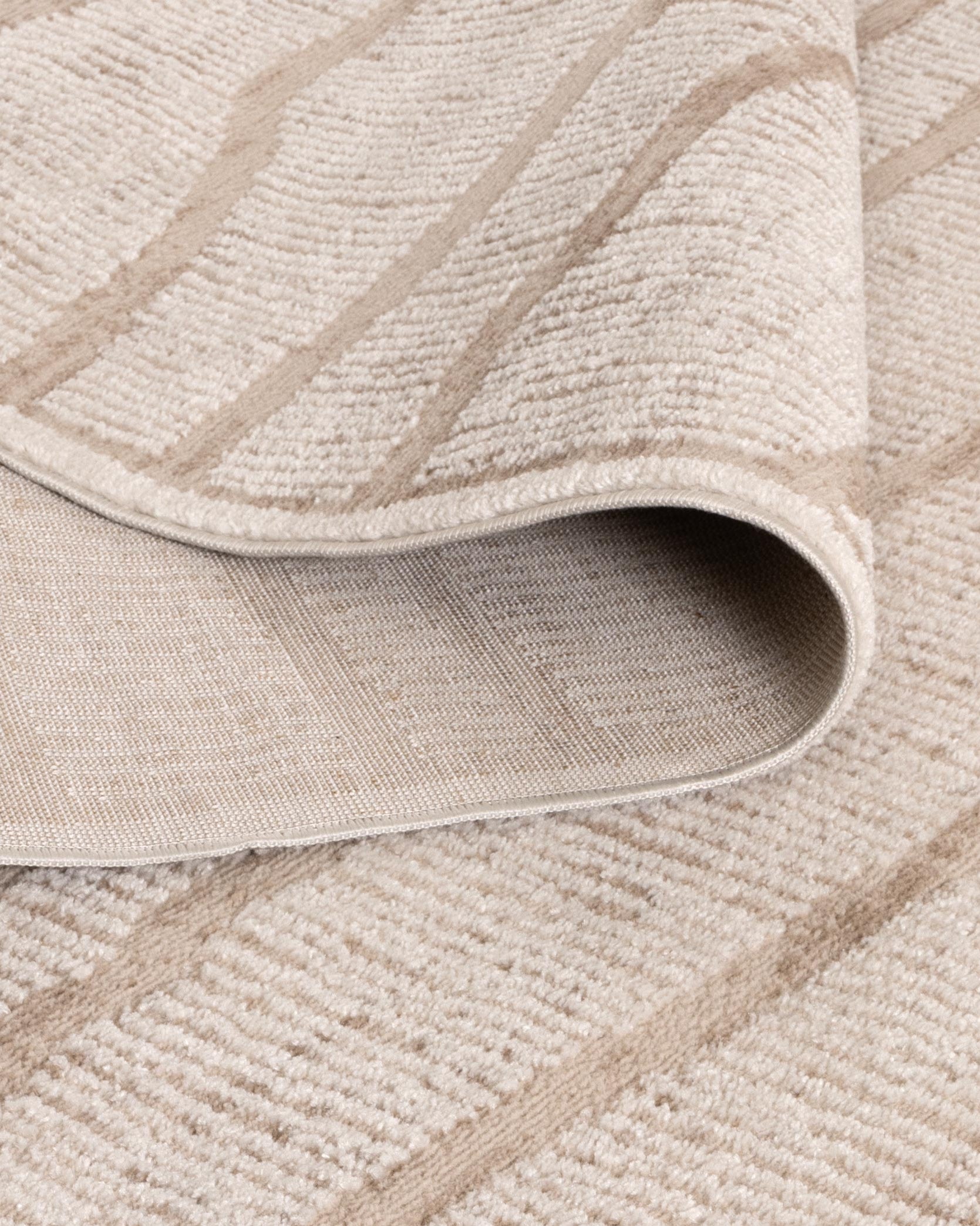 Sierra Abstract Ivory Lines Rug - Ivory modern abstract rug from Vogue Rugs Australia