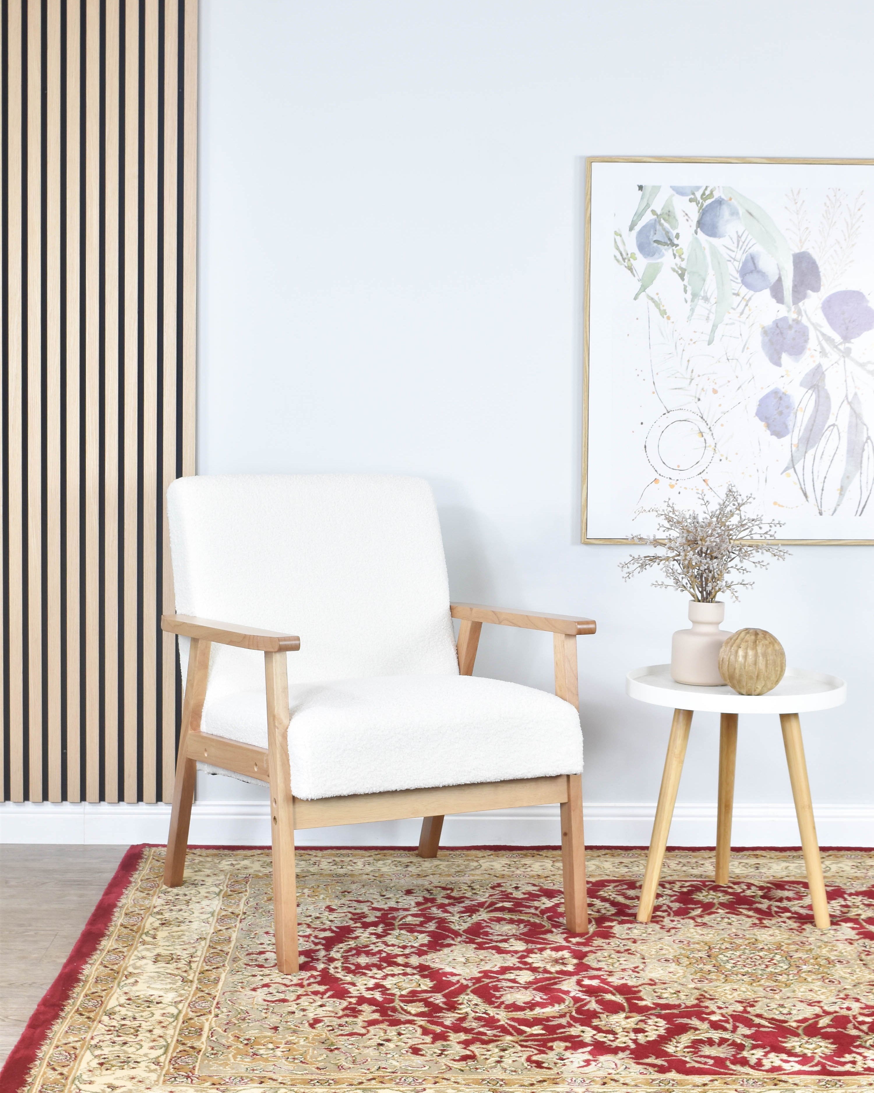 Adelaide 15 Red - Cream traditional rug from Vogue Rugs Australia