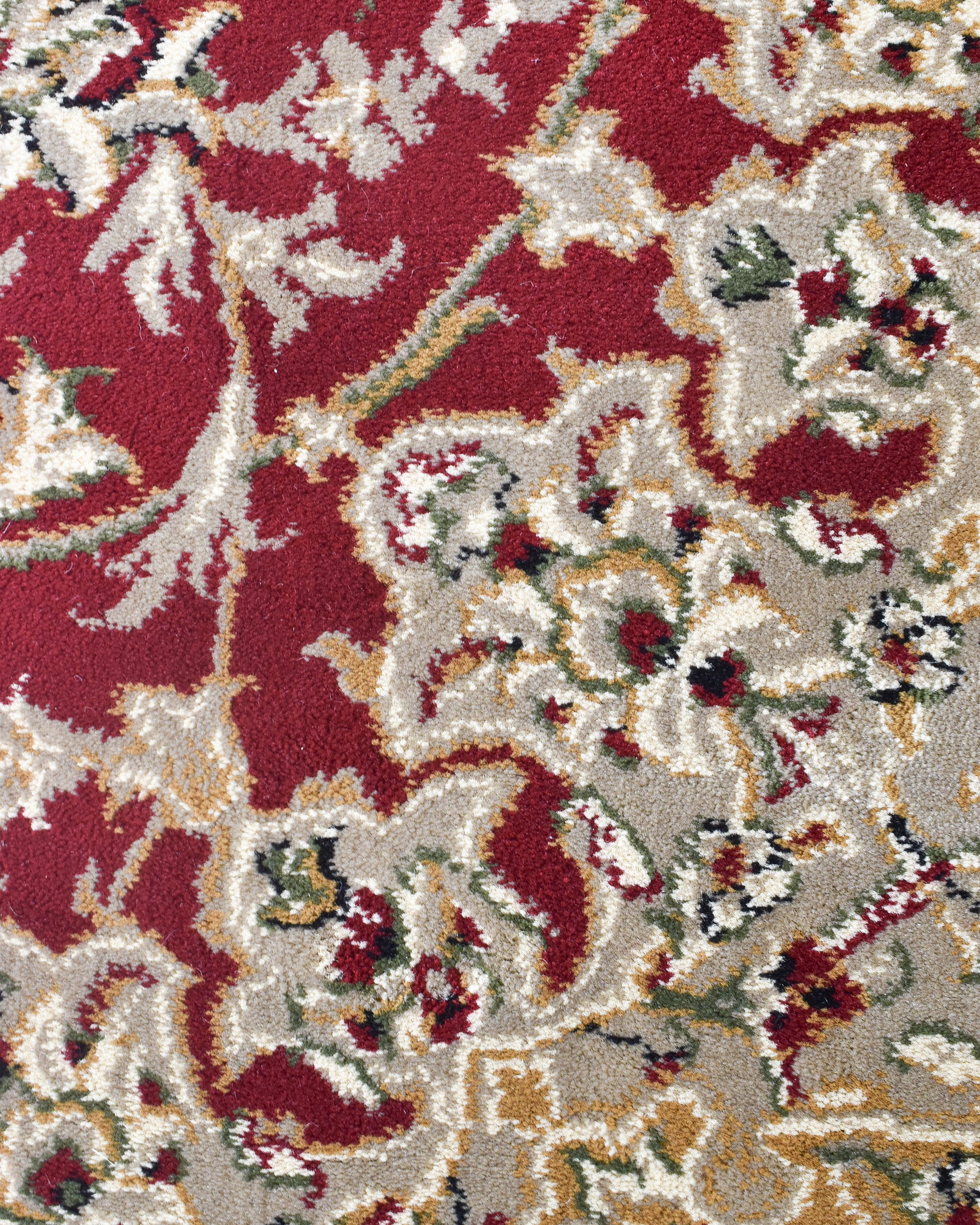 Adelaide 15 Red - Cream traditional rug from Vogue Rugs Australia