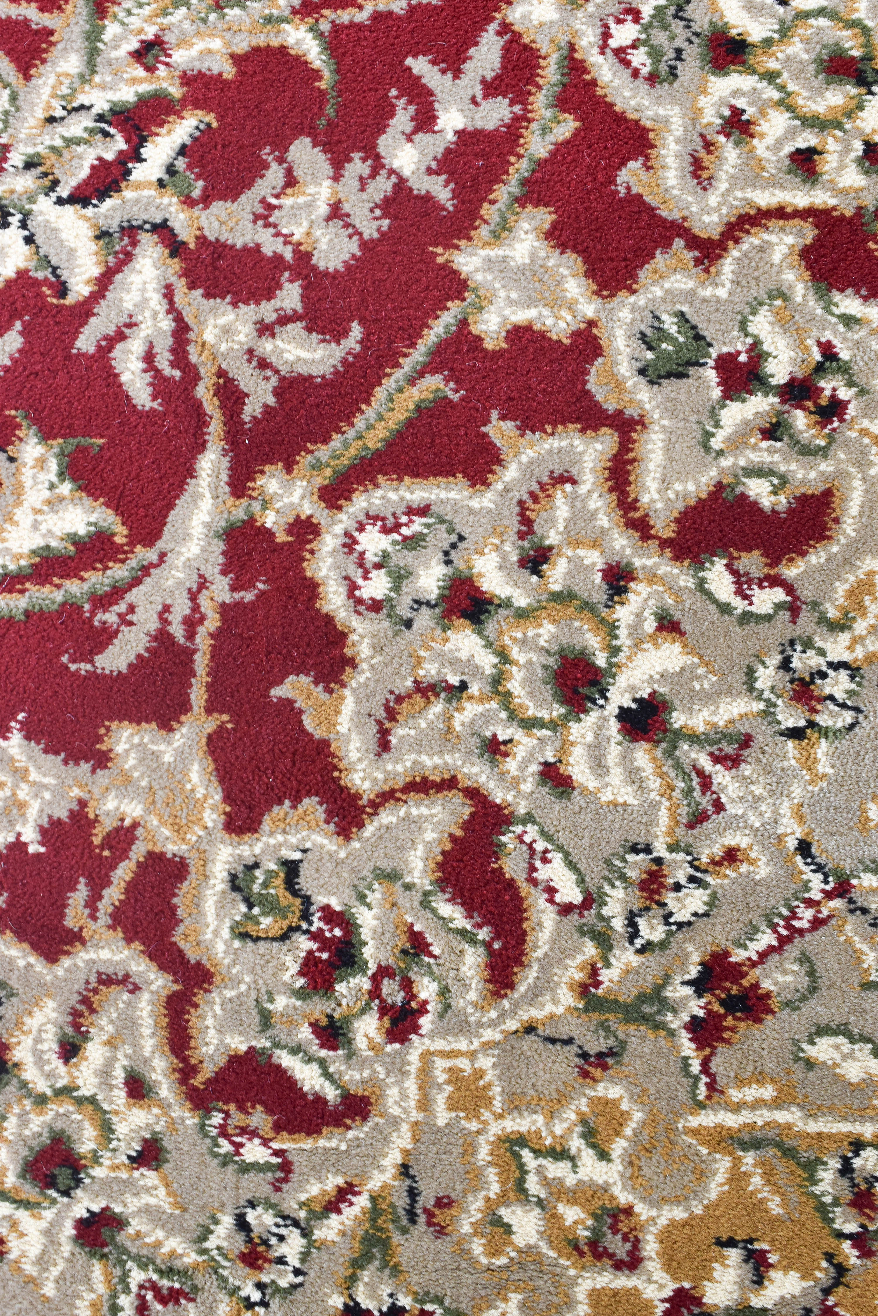 Adelaide 15 Red - Cream traditional rug from Vogue Rugs Australia