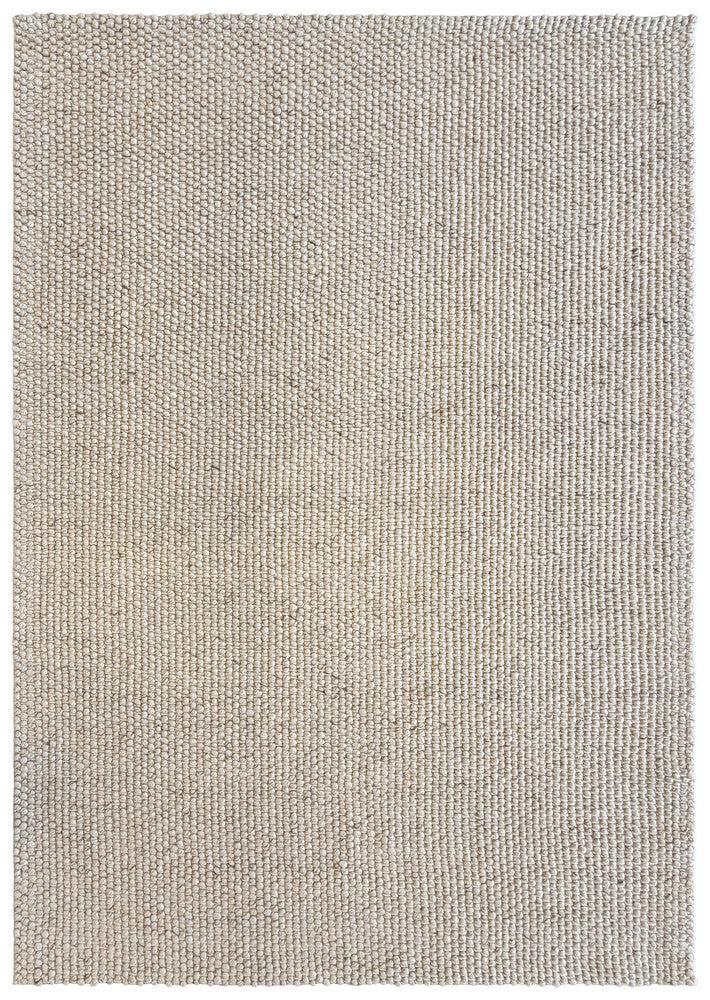 Allure Warm Ivory Wool Rug.