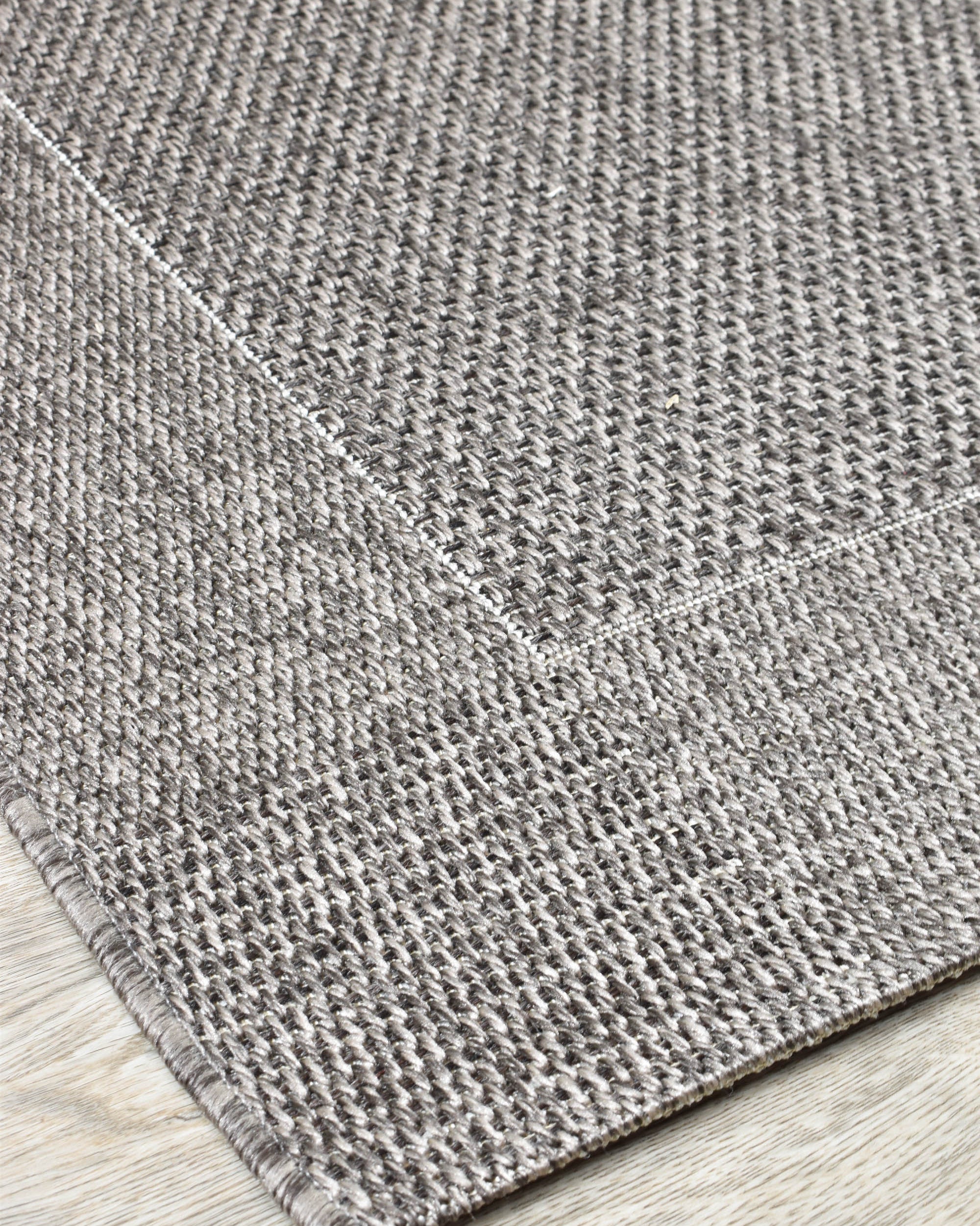 All Seasons Sisal Charcoal Rug 3900-088 - Charcoal indoor/outdoor rug from Vogue Rugs Australia