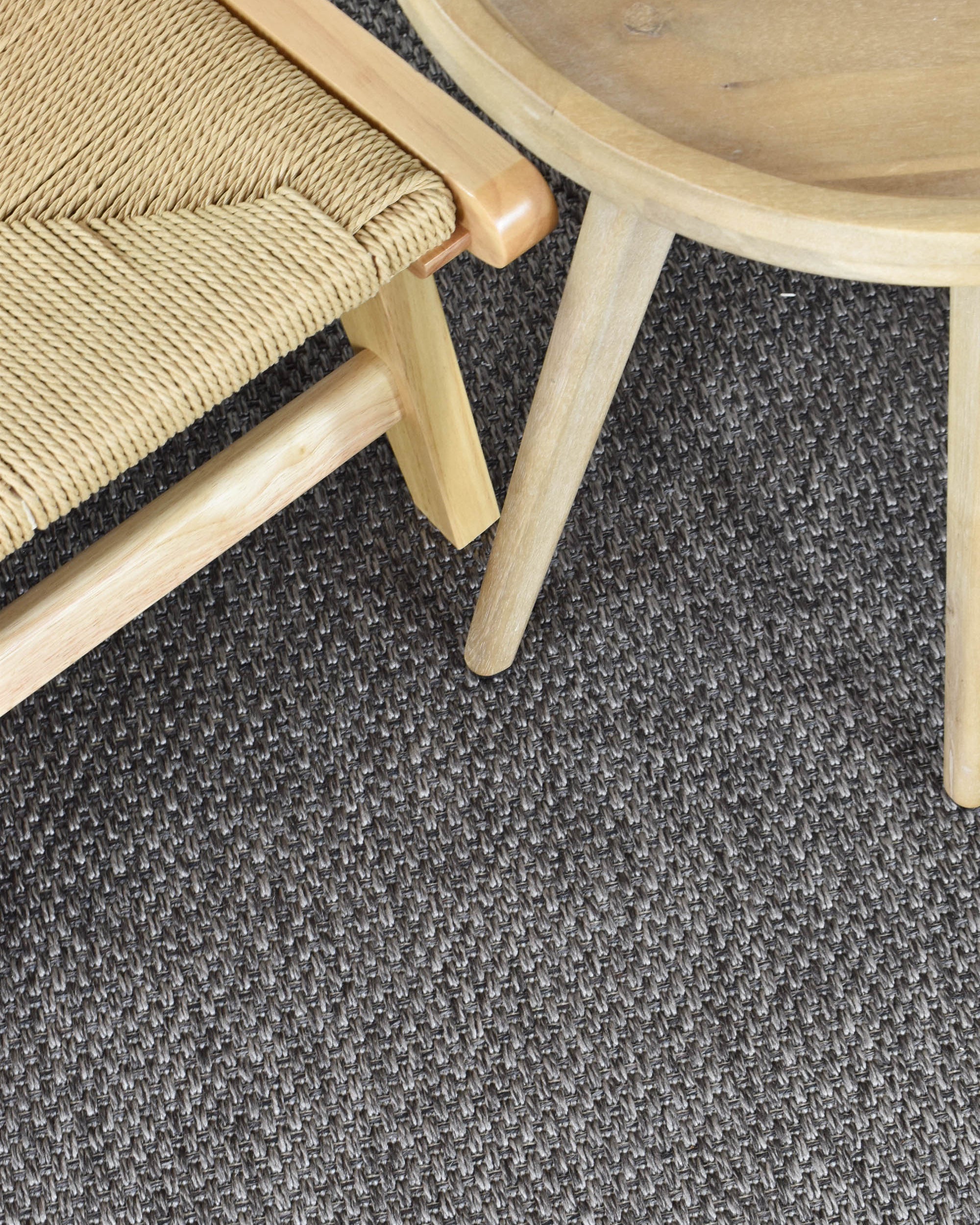All Seasons Sisal Charcoal Rug 3900-088 - Charcoal indoor/outdoor rug from Vogue Rugs Australia
