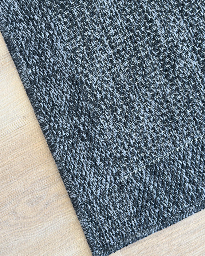 All Seasons Outdoor Anthracite - Grey indoor/outdoor rug from Vogue Rugs Australia