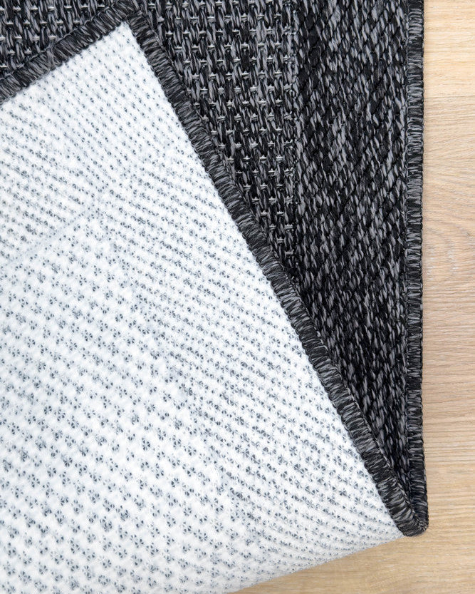 All Seasons Outdoor Anthracite - Grey indoor/outdoor rug from Vogue Rugs Australia