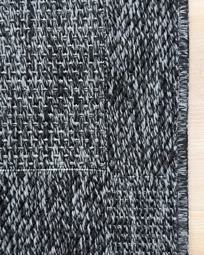 All Seasons Outdoor Anthracite - Grey indoor/outdoor rug from Vogue Rugs Australia