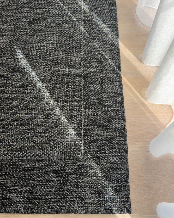 All Seasons Outdoor Anthracite - Grey indoor/outdoor rug from Vogue Rugs Australia