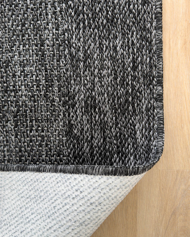 All Seasons Outdoor Anthracite - Grey indoor/outdoor rug from Vogue Rugs Australia