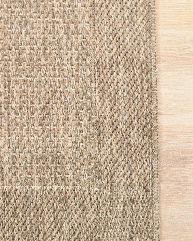 All Seasons Outdoor Beige Runner - Beige indoor/outdoor rug from Vogue Rugs Australia