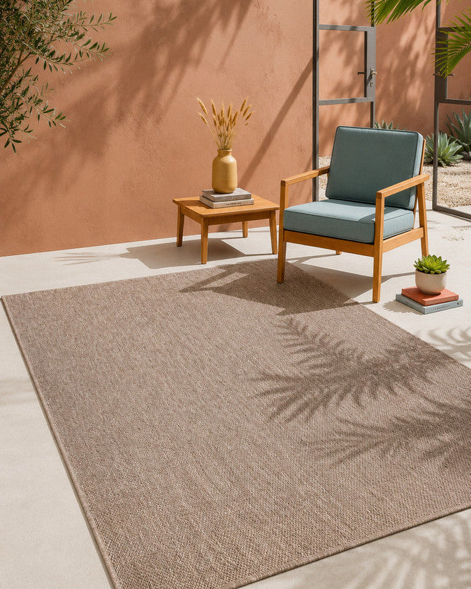 All Seasons Outdoor Beige - Beige indoor/outdoor rug from Vogue Rugs Australia