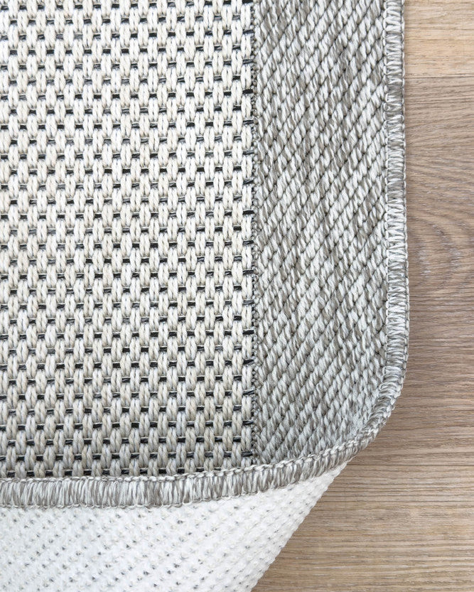 All Seasons Outdoor Cream Grey - Cream indoor/outdoor rug from Vogue Rugs Australia
