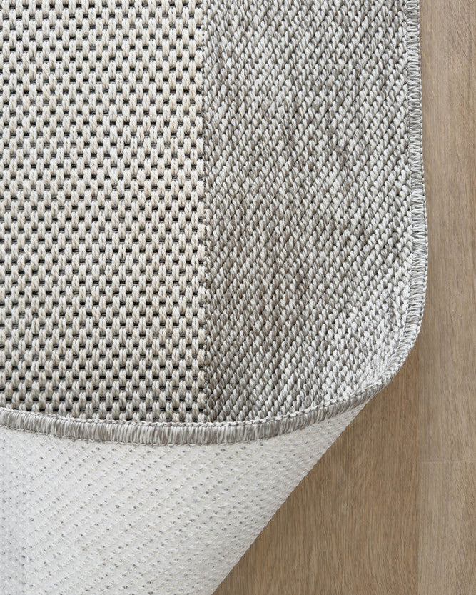 All Seasons Outdoor Cream Grey - Cream indoor/outdoor rug from Vogue Rugs Australia