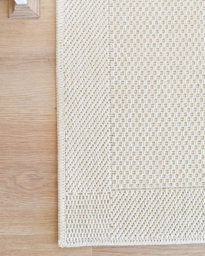 All Seasons Outdoor Cream Runner - Cream indoor/outdoor rug from Vogue Rugs Australia