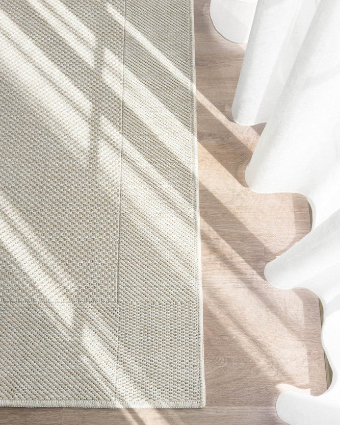 All Seasons Outdoor Cream - Cream indoor/outdoor rug from Vogue Rugs Australia