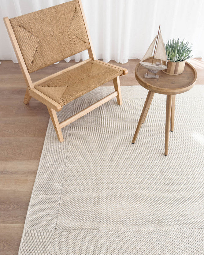 All Seasons Outdoor Cream - Cream indoor/outdoor rug from Vogue Rugs Australia
