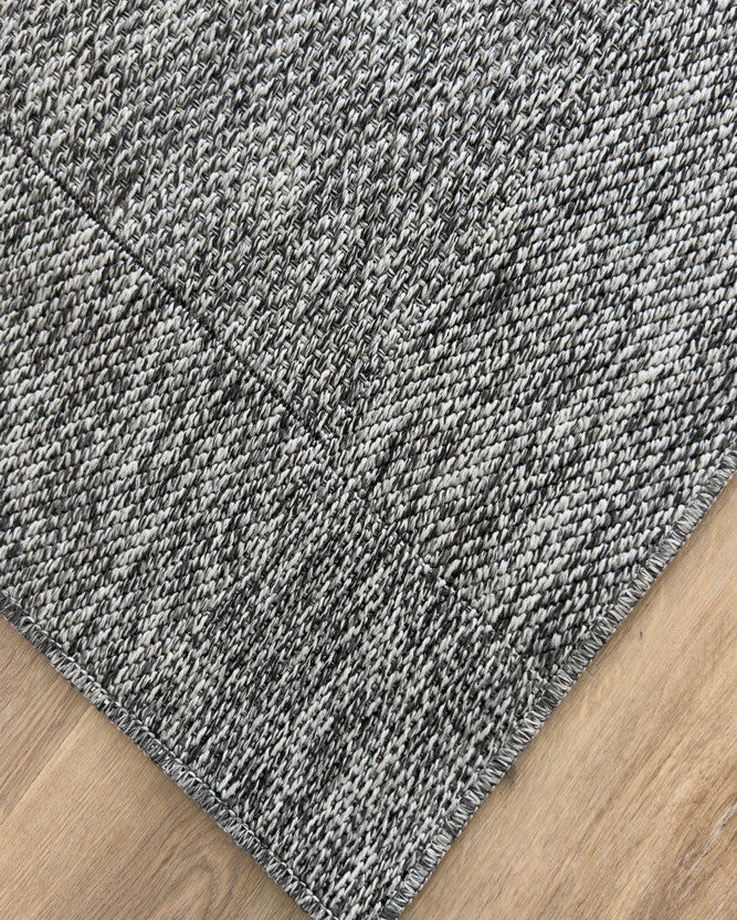 All Seasons Outdoor Grey - Grey indoor/outdoor rug from Vogue Rugs Australia