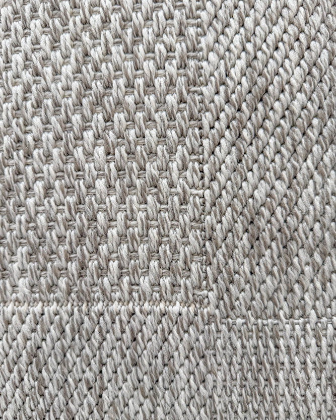 All Seasons Outdoor Light Grey - Grey indoor/outdoor rug from Vogue Rugs Australia