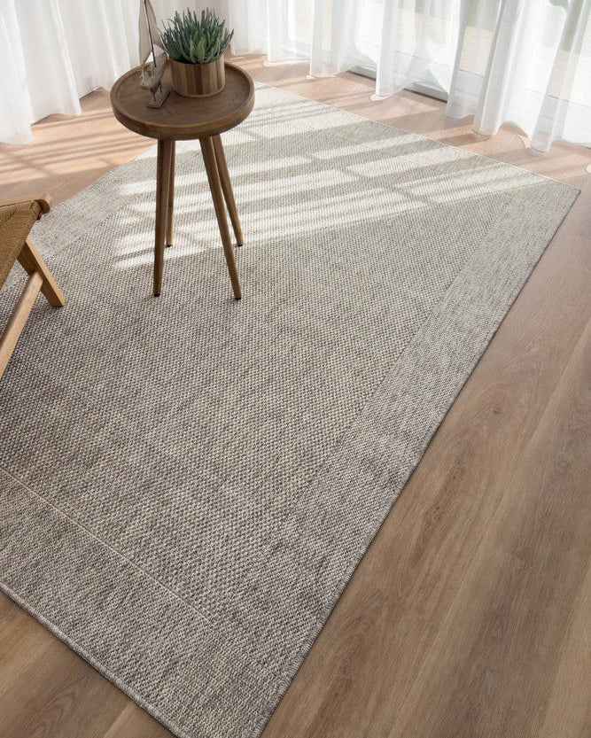 All Seasons Outdoor Light Grey - Grey indoor/outdoor rug from Vogue Rugs Australia