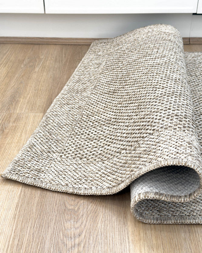 All Seasons Outdoor Light Beige - Beige indoor/outdoor rug from Vogue Rugs Australia