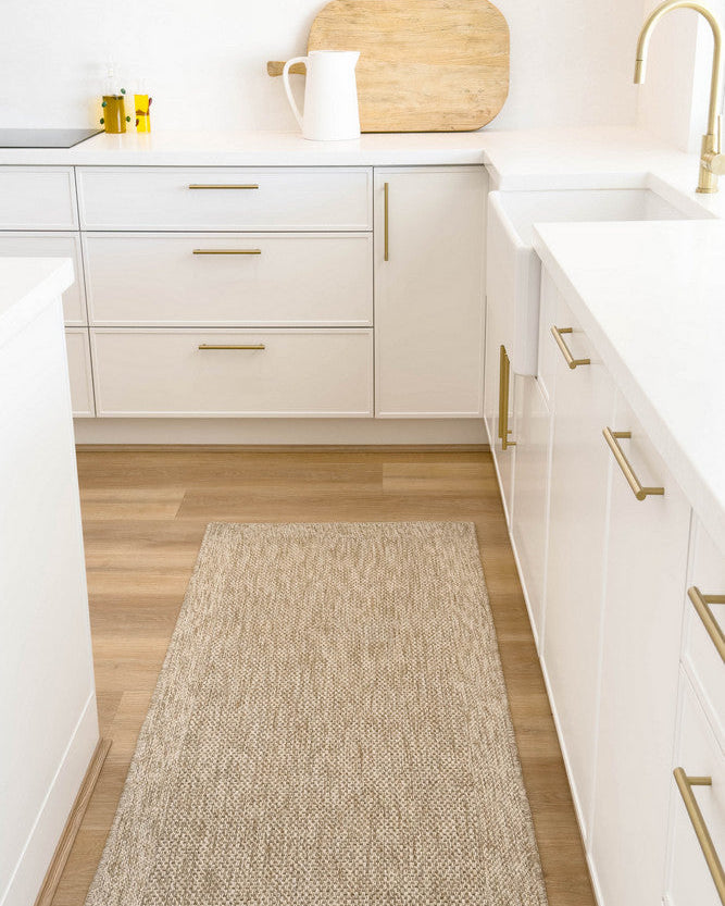 All Seasons Outdoor Light Beige - Beige indoor/outdoor rug from Vogue Rugs Australia