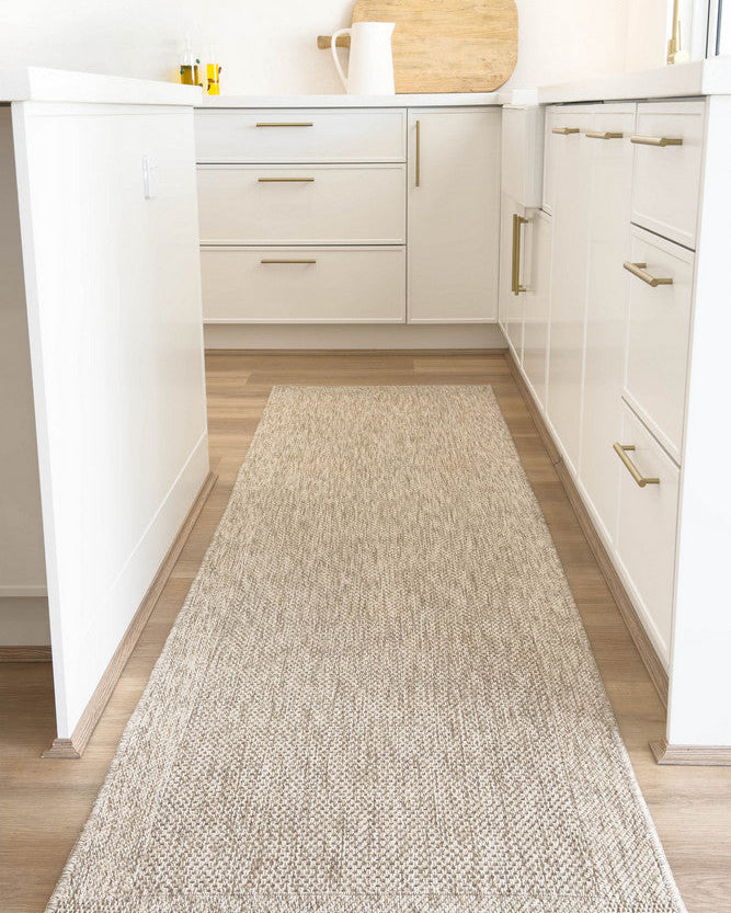 All Seasons Outdoor Light Beige - Beige indoor/outdoor rug from Vogue Rugs Australia