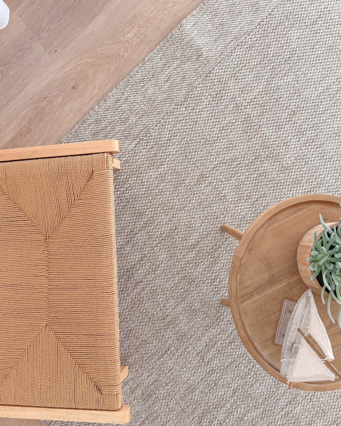 All Seasons Outdoor Light Beige - Beige indoor/outdoor rug from Vogue Rugs Australia