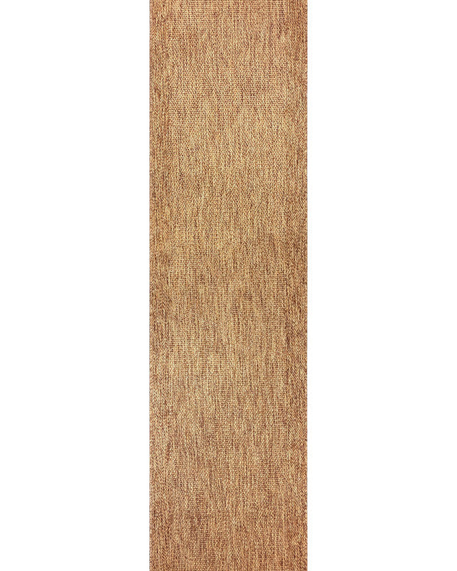 All Seasons Outdoor Rust Runner - Rust indoor/outdoor rug from Vogue Rugs Australia