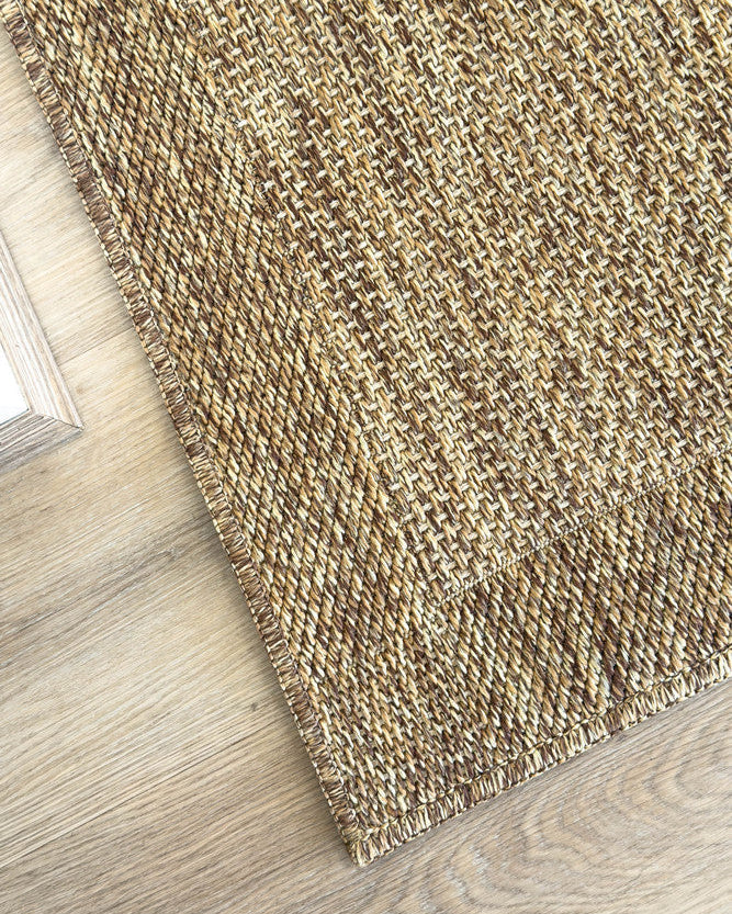 All Seasons Outdoor Rust Runner - Rust indoor/outdoor rug from Vogue Rugs Australia