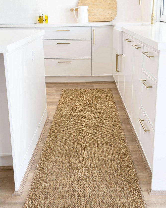 All Seasons Outdoor Rust Runner - Rust indoor/outdoor rug from Vogue Rugs Australia