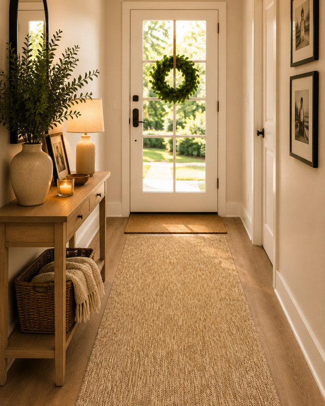 All Seasons Outdoor Rust - Rust indoor/outdoor rug from Vogue Rugs Australia