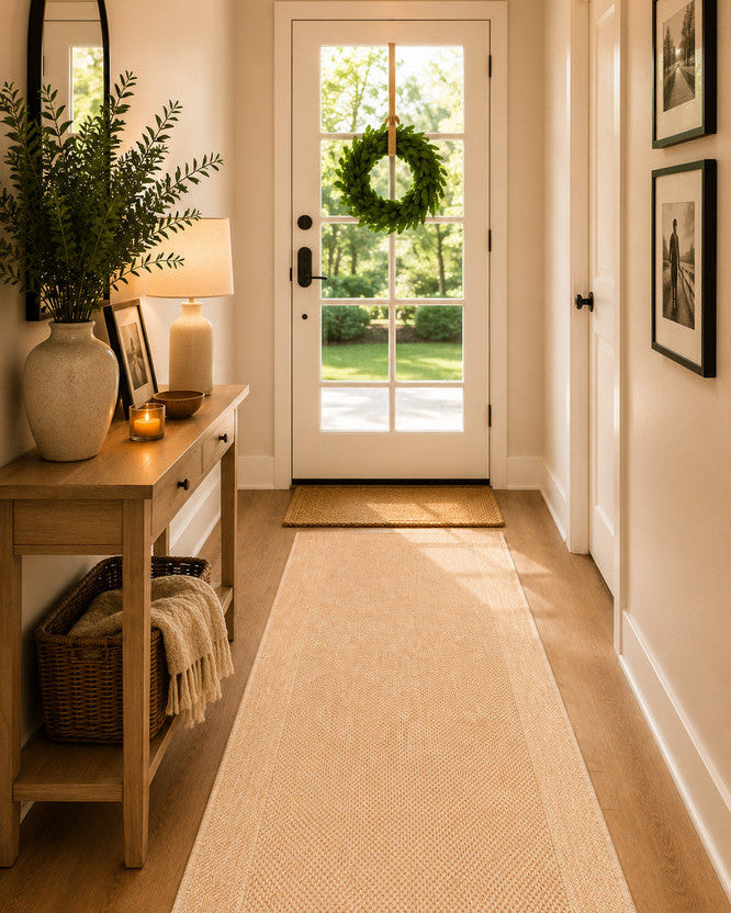 All Seasons Outdoor Sand Runner - indoor/outdoor rug from Vogue Rugs Australia