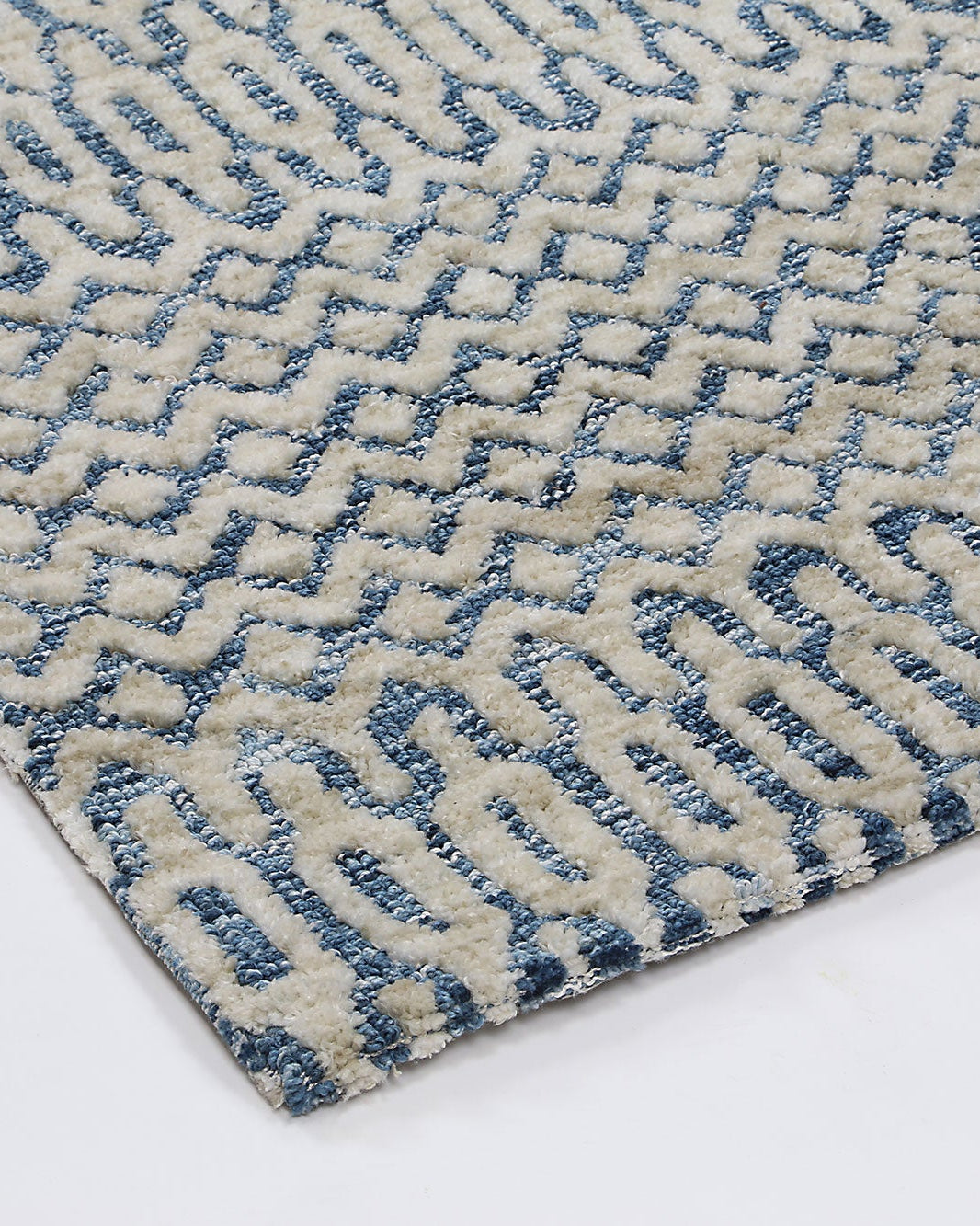 Alayah Camphils Blue Rug corner photo