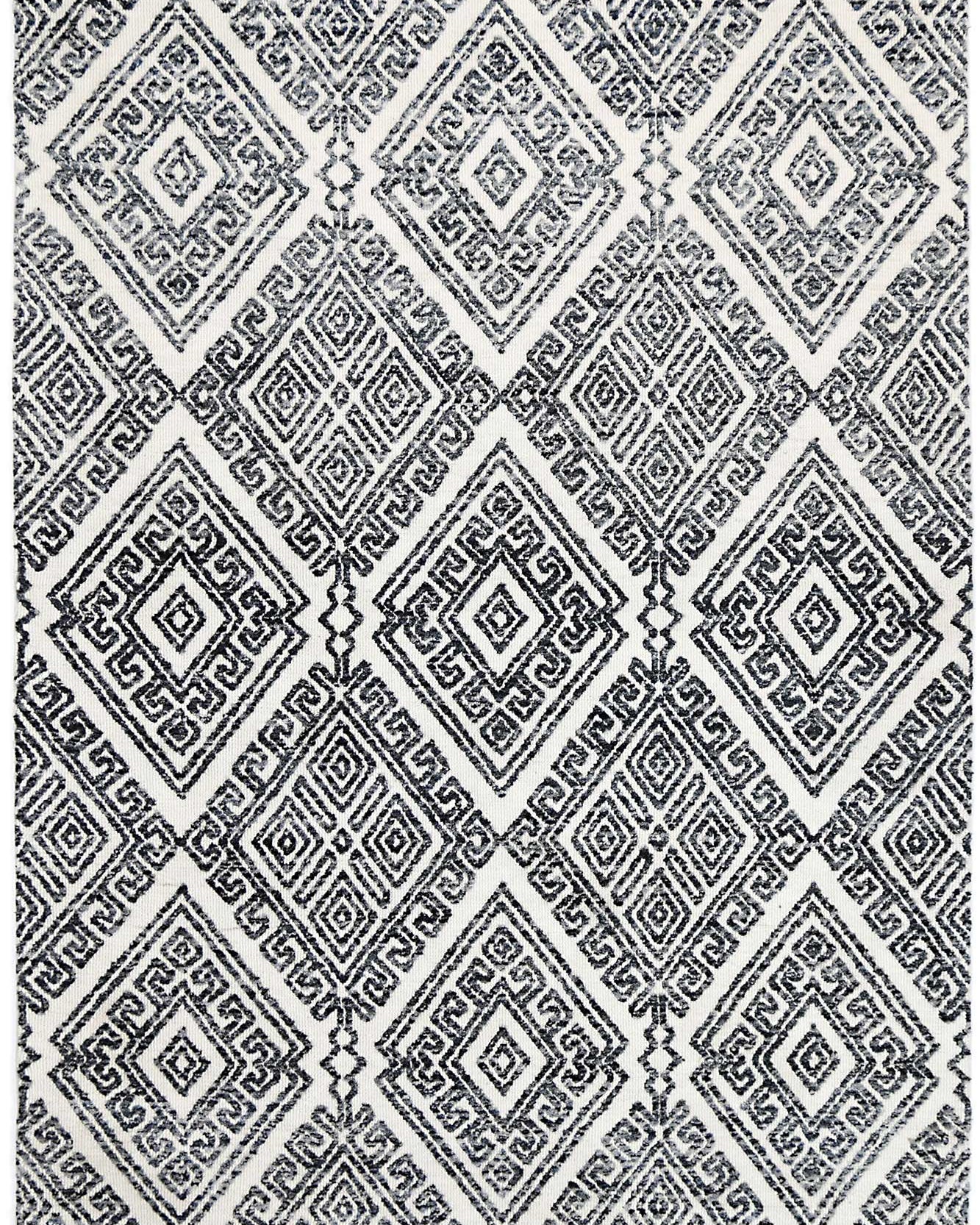 Alayah Diamond Grey Rug Product Shot