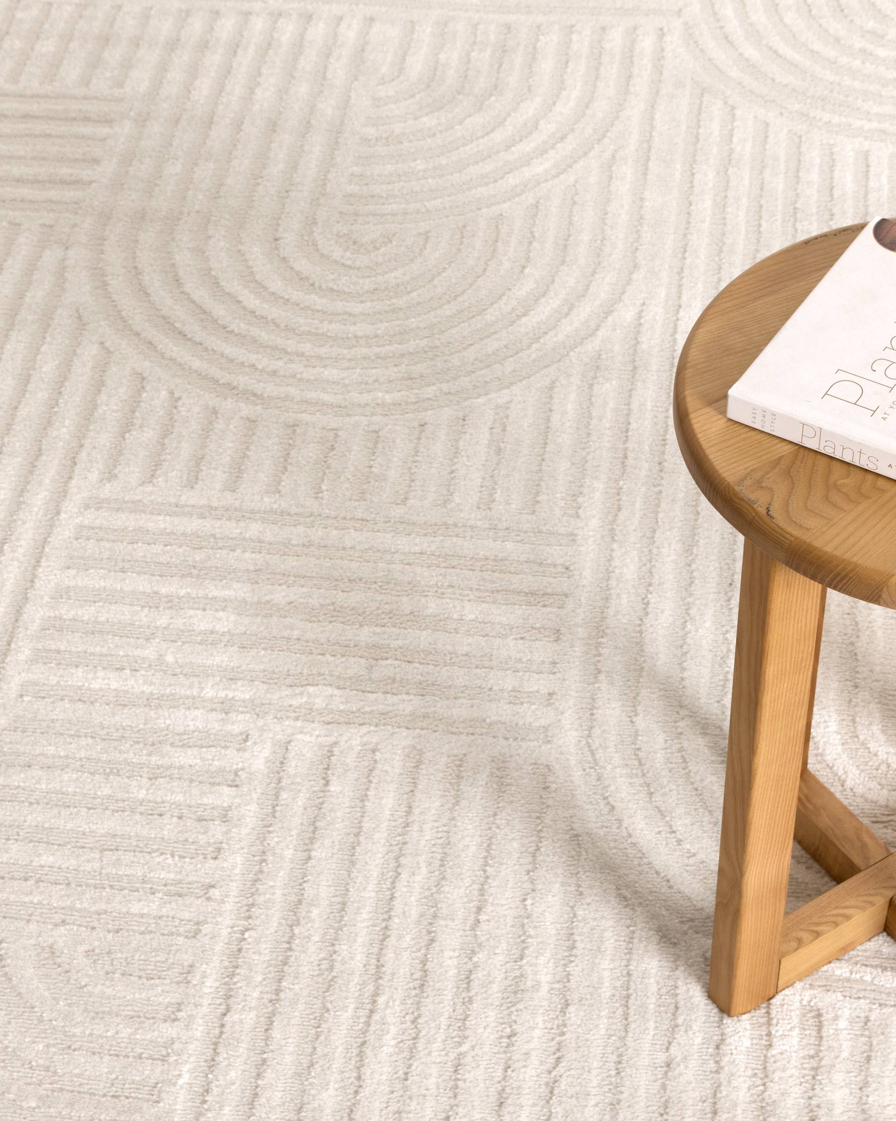 Sierra Arches Silver Rug - Silver area rug rug from Vogue Rugs Australia