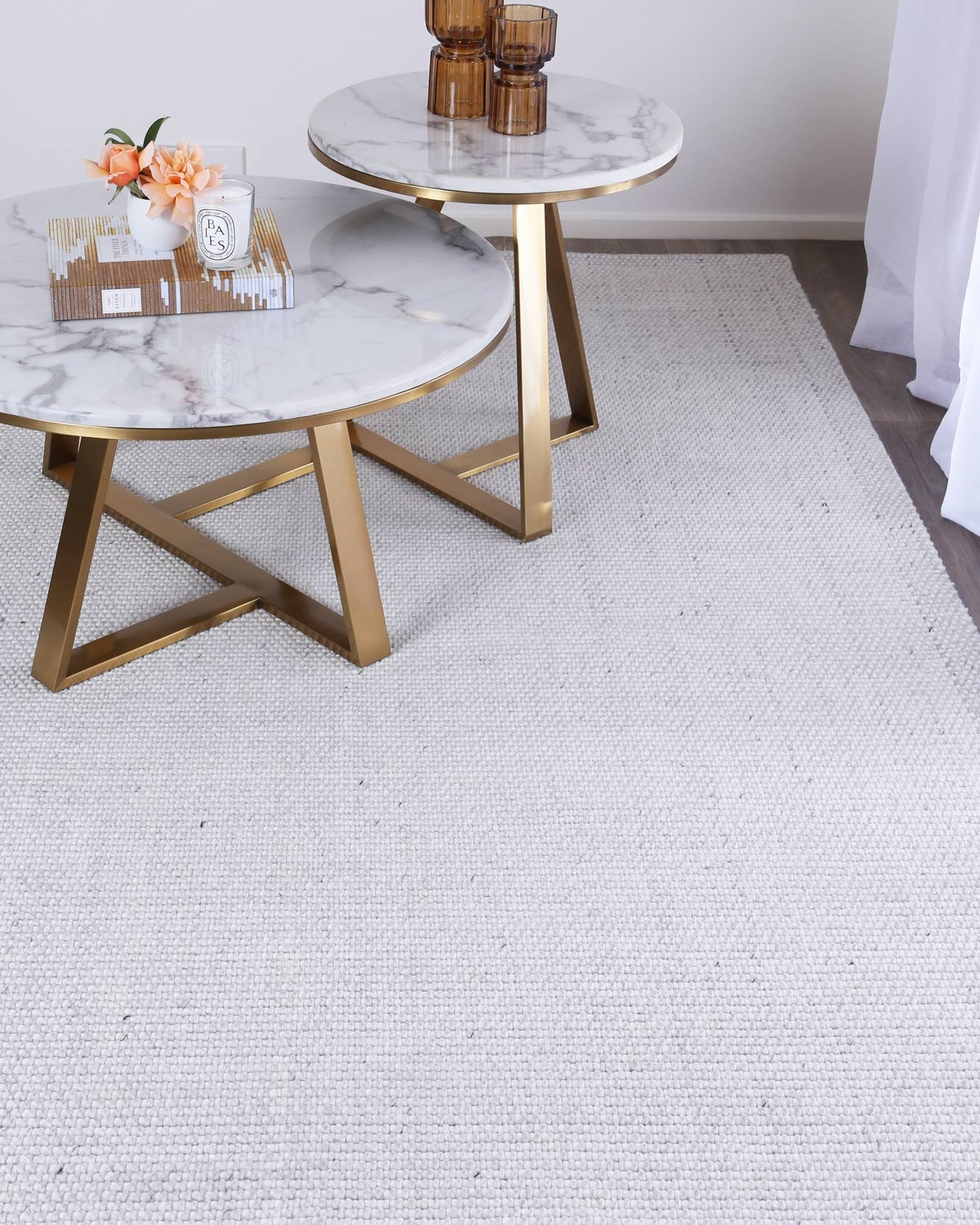 Astro Handtufted Wool Platinum - astro rug from Vogue Rugs Australia