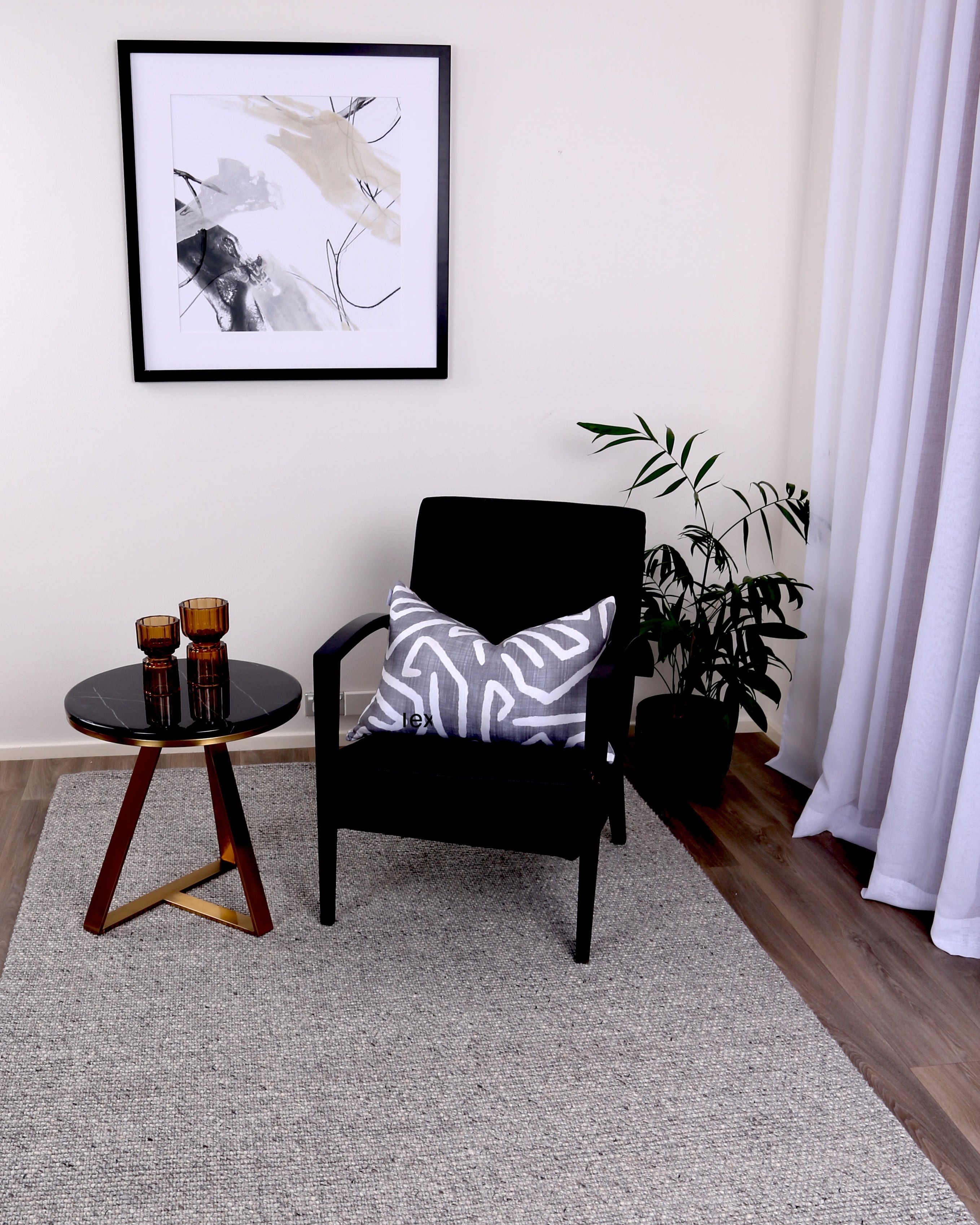 Astro Handtufted Wool Steel - astro rug from Vogue Rugs Australia