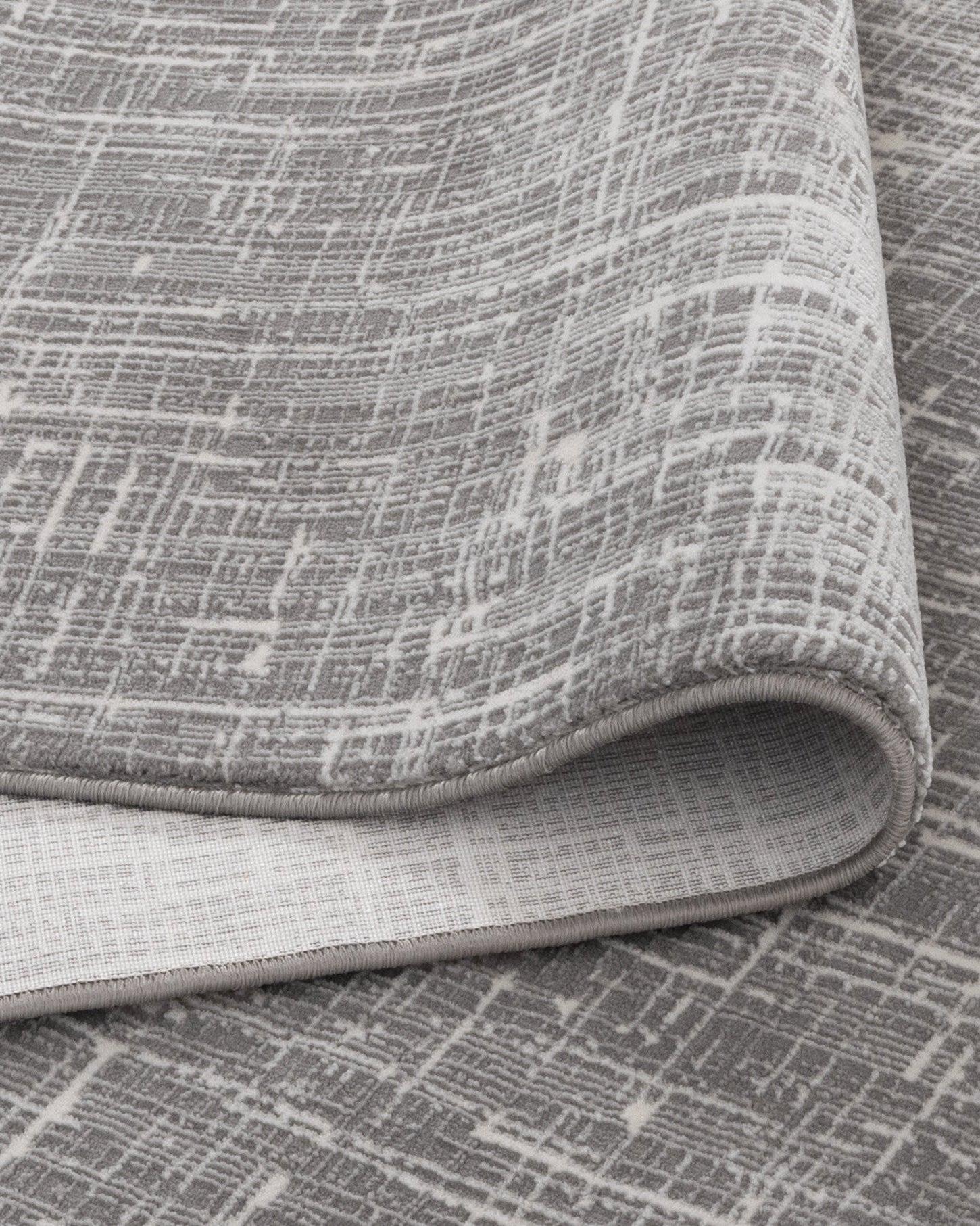 Atina Distressed Geo Lines Grey Rug - AT02 - Grey area rug rug from Vogue Rugs Australia