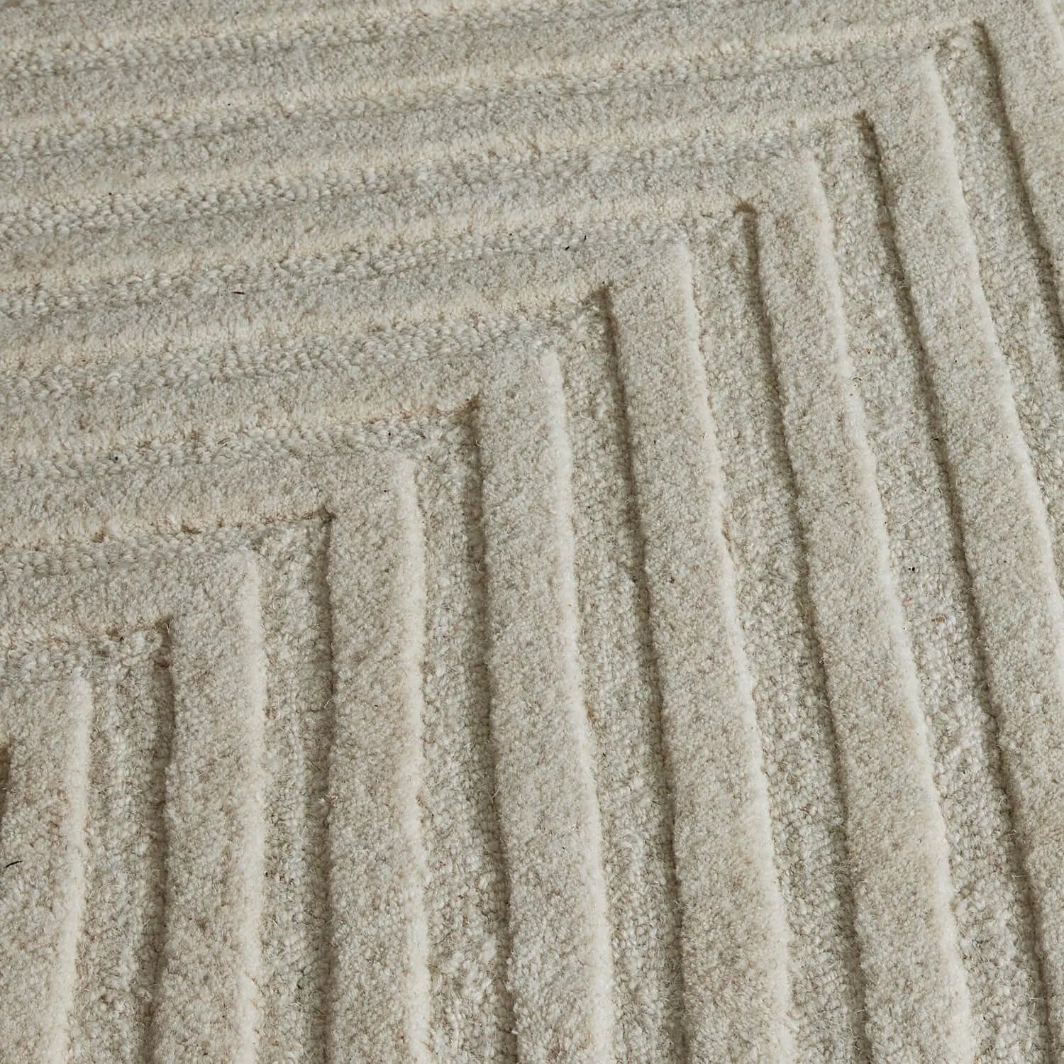Azure Wool Rug Ivory.