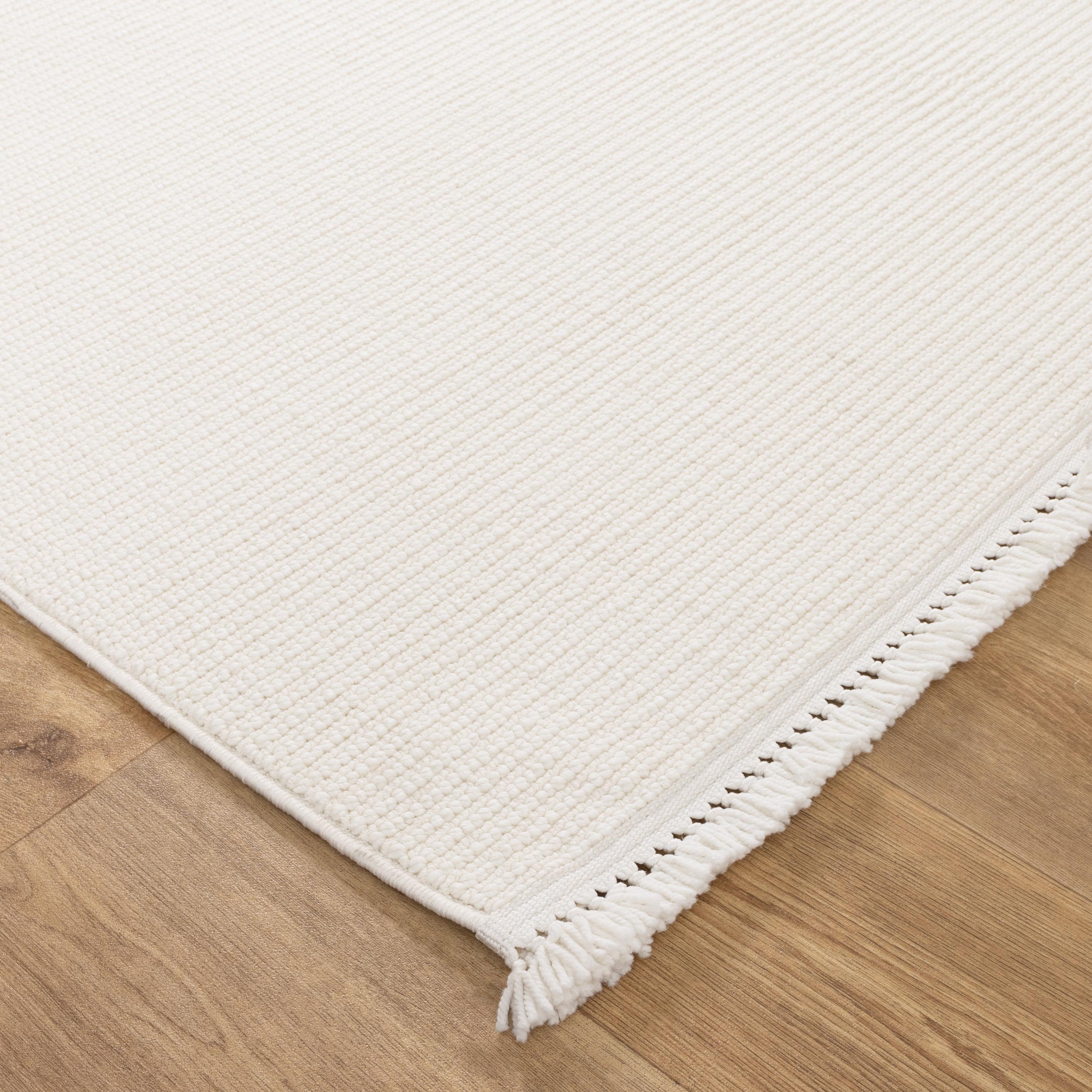 Berno Ivory Loop Rug - B001.