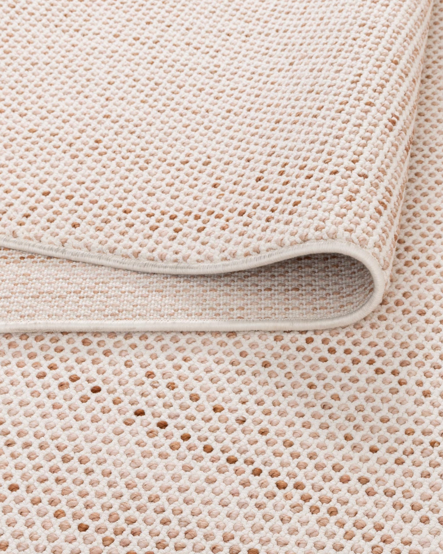 Berno Ivory Pink Loop Rug - B003 - Ivory area rug rug from Vogue Rugs Australia