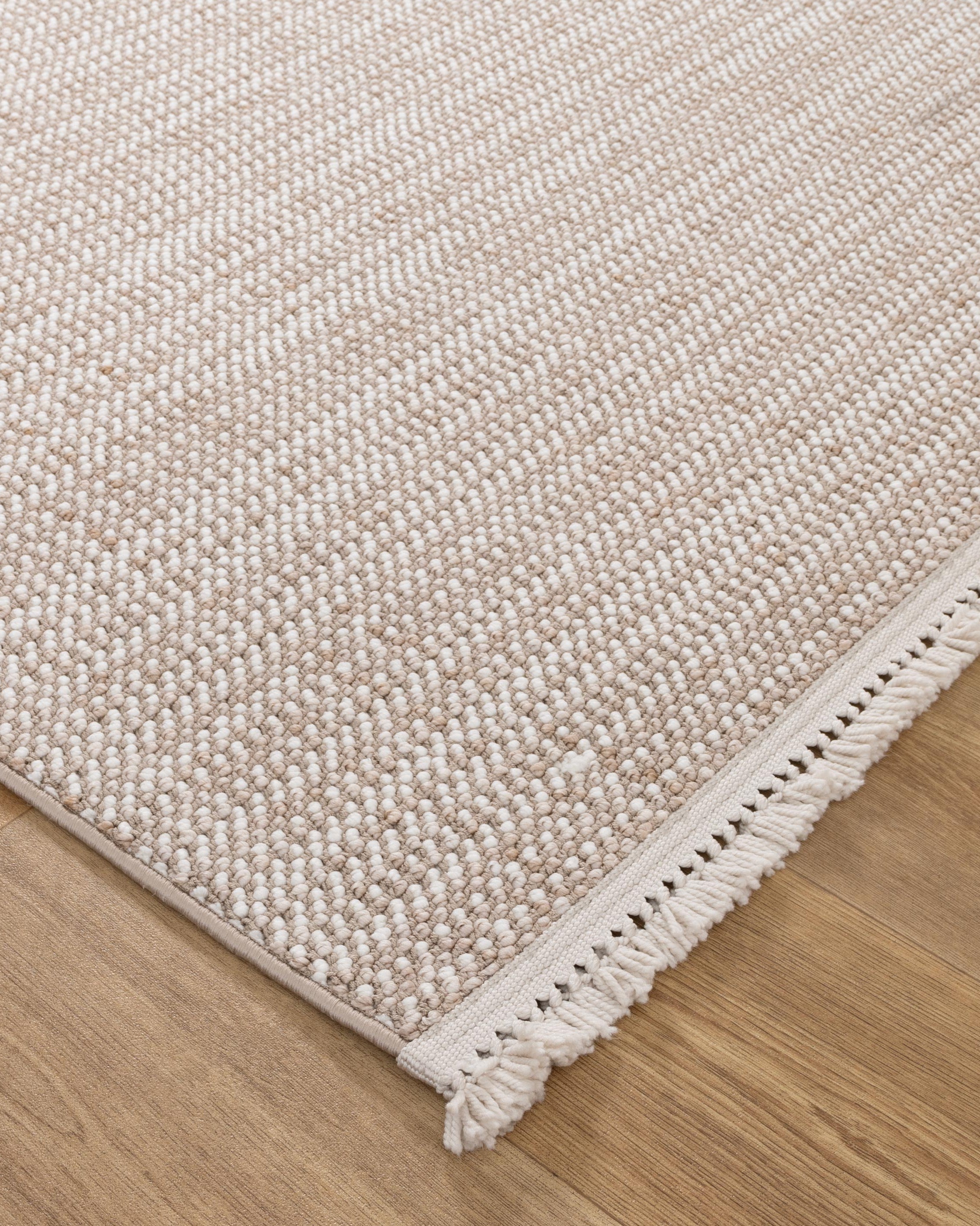 Berno Ivory Beige Loop Rug - B008 - Beige area rug rug from Vogue Rugs Australia