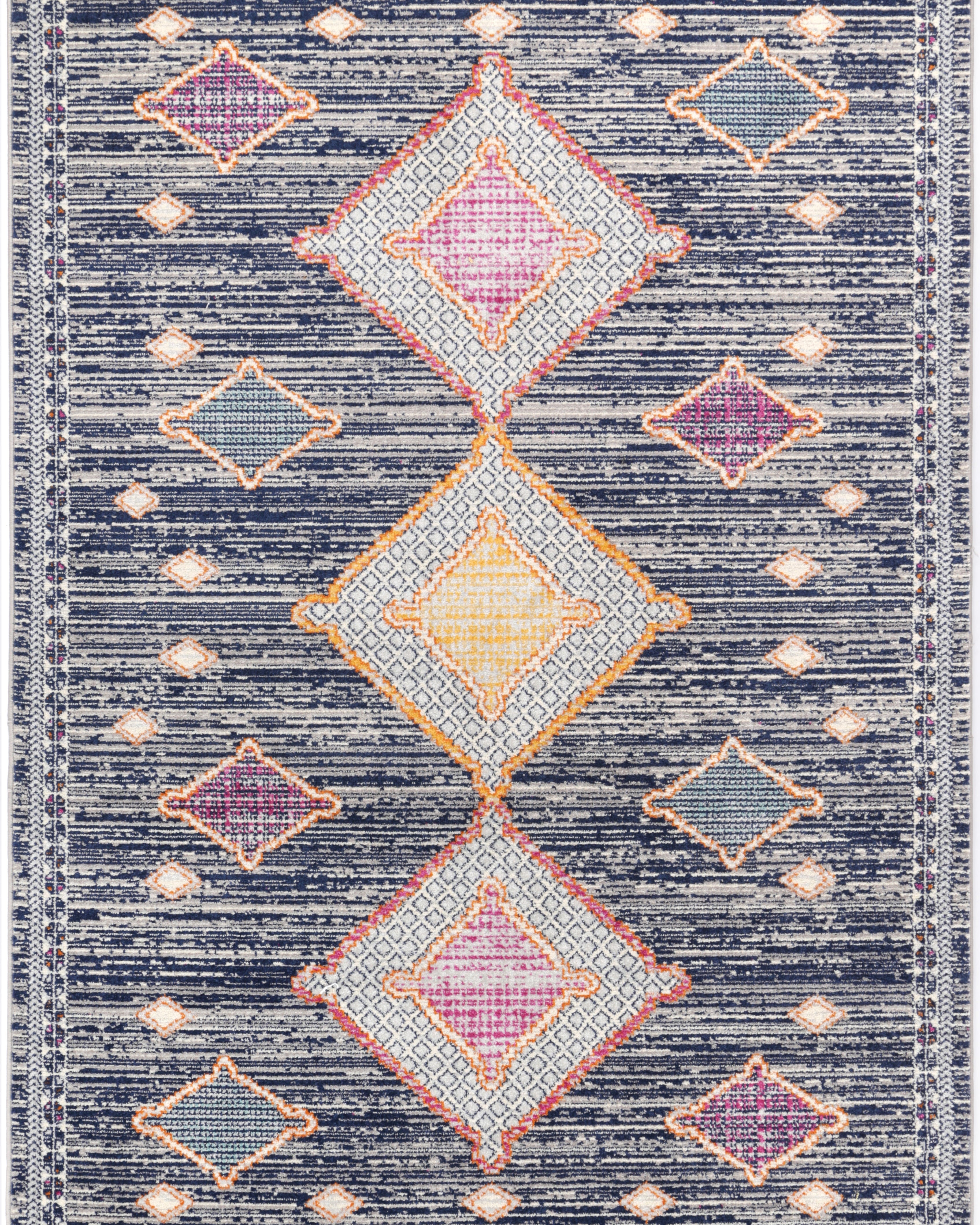 Asilah Bo63A D.Blue Grey - Blue asilah rug from Vogue Rugs Australia