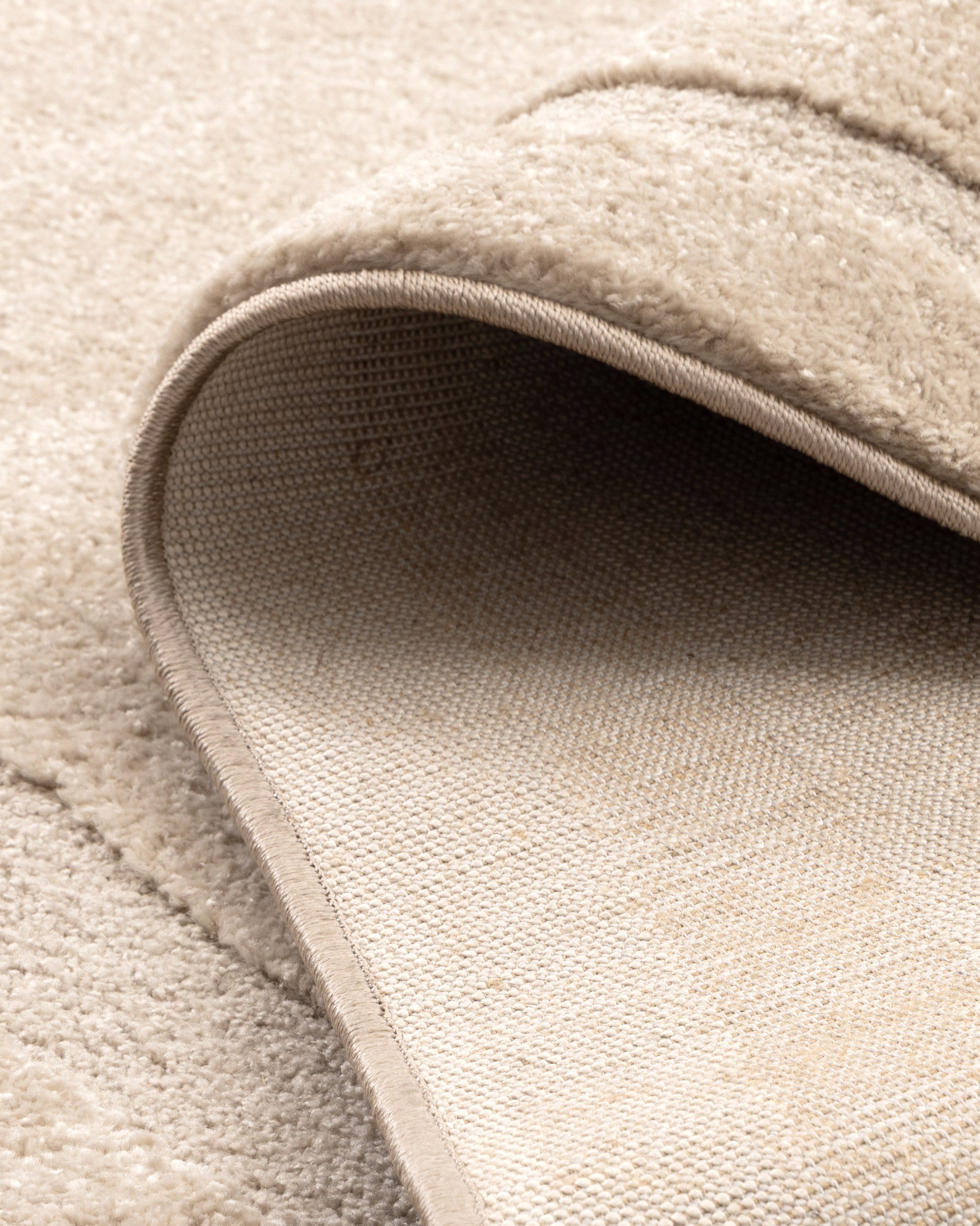 Nessa Beige Jellybean Rug (N700) - Beige area rug rug from Vogue Rugs Australia