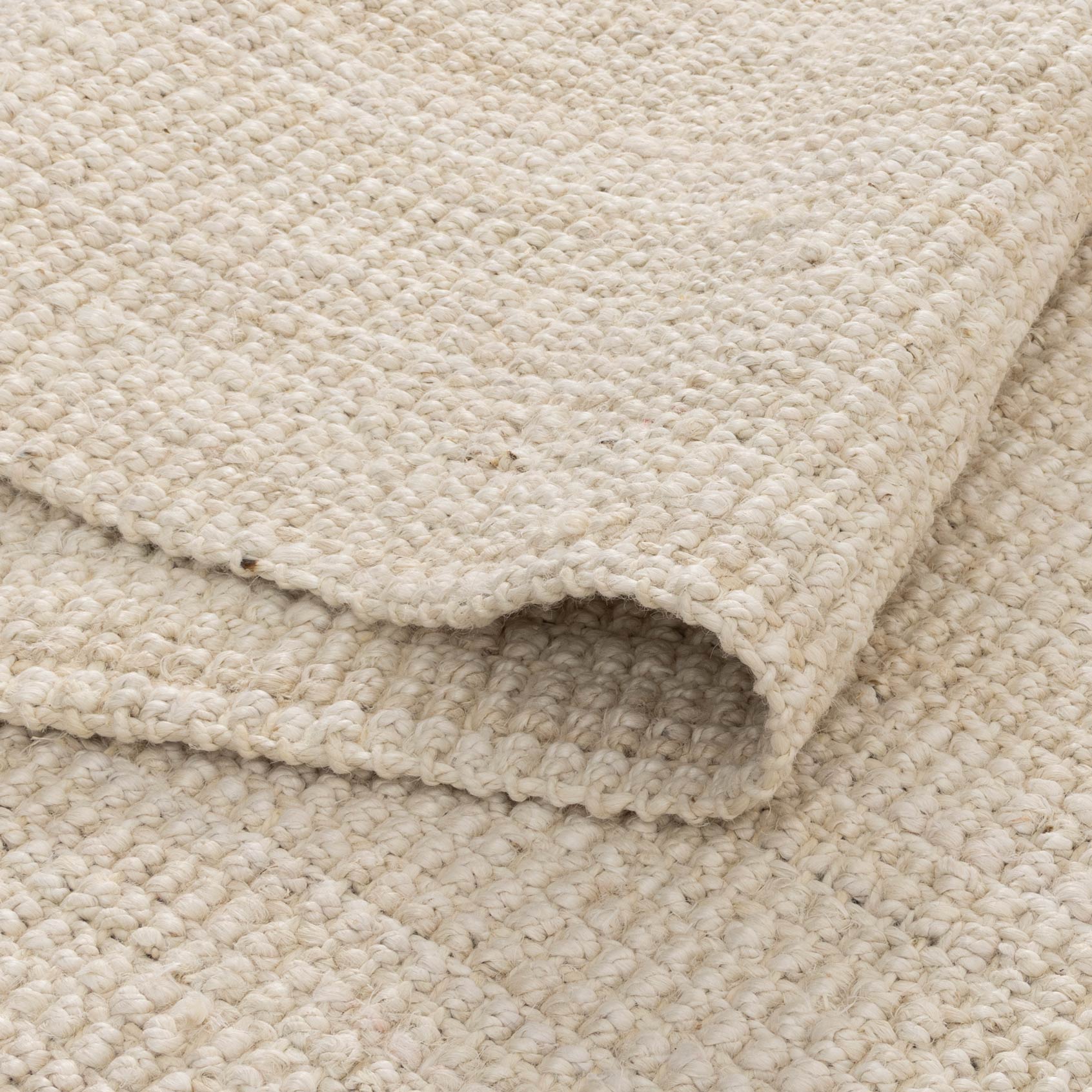 Bengal Bleached Jute Rug.