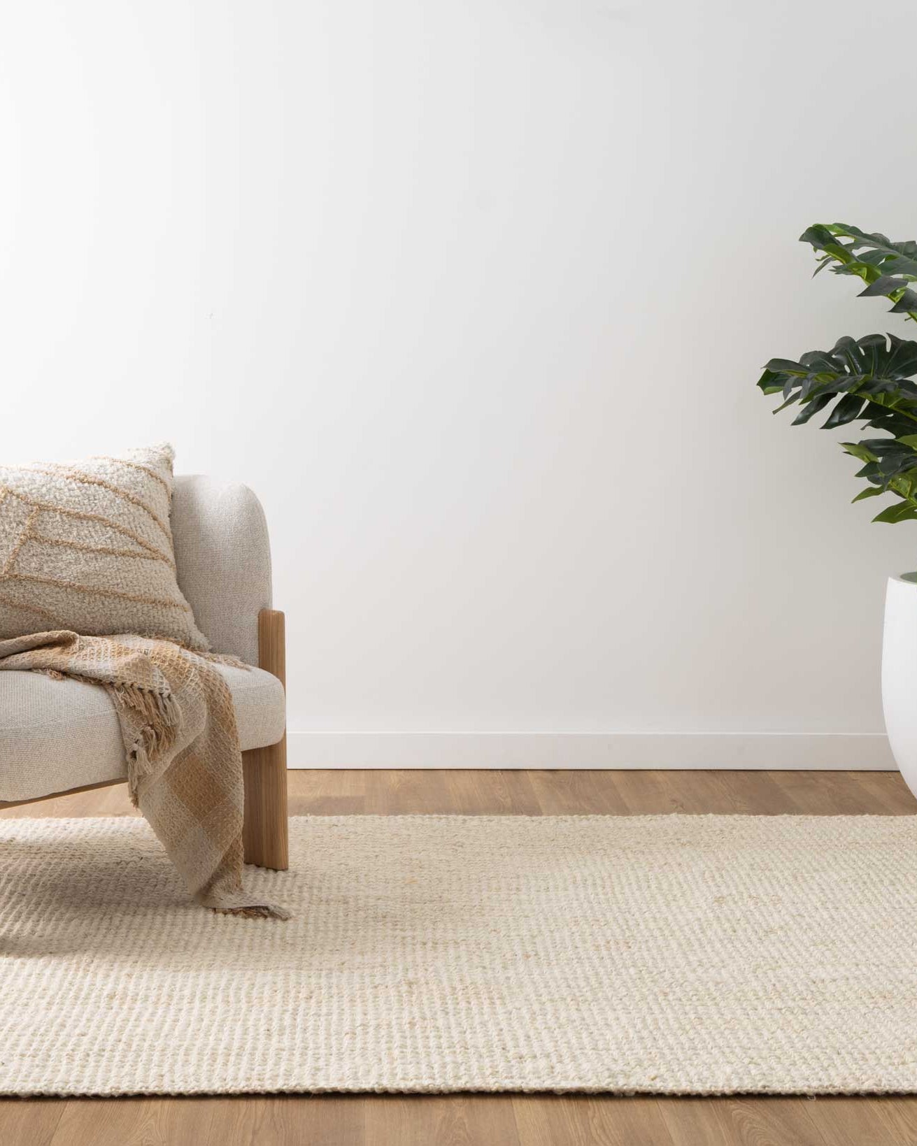 Bengal Bleached Jute Rug - area rug rug from Vogue Rugs Australia
